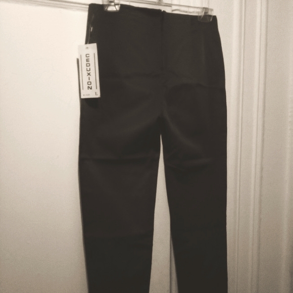 Ceduxion Pants - Ceduxion Elegant Black Pants Large